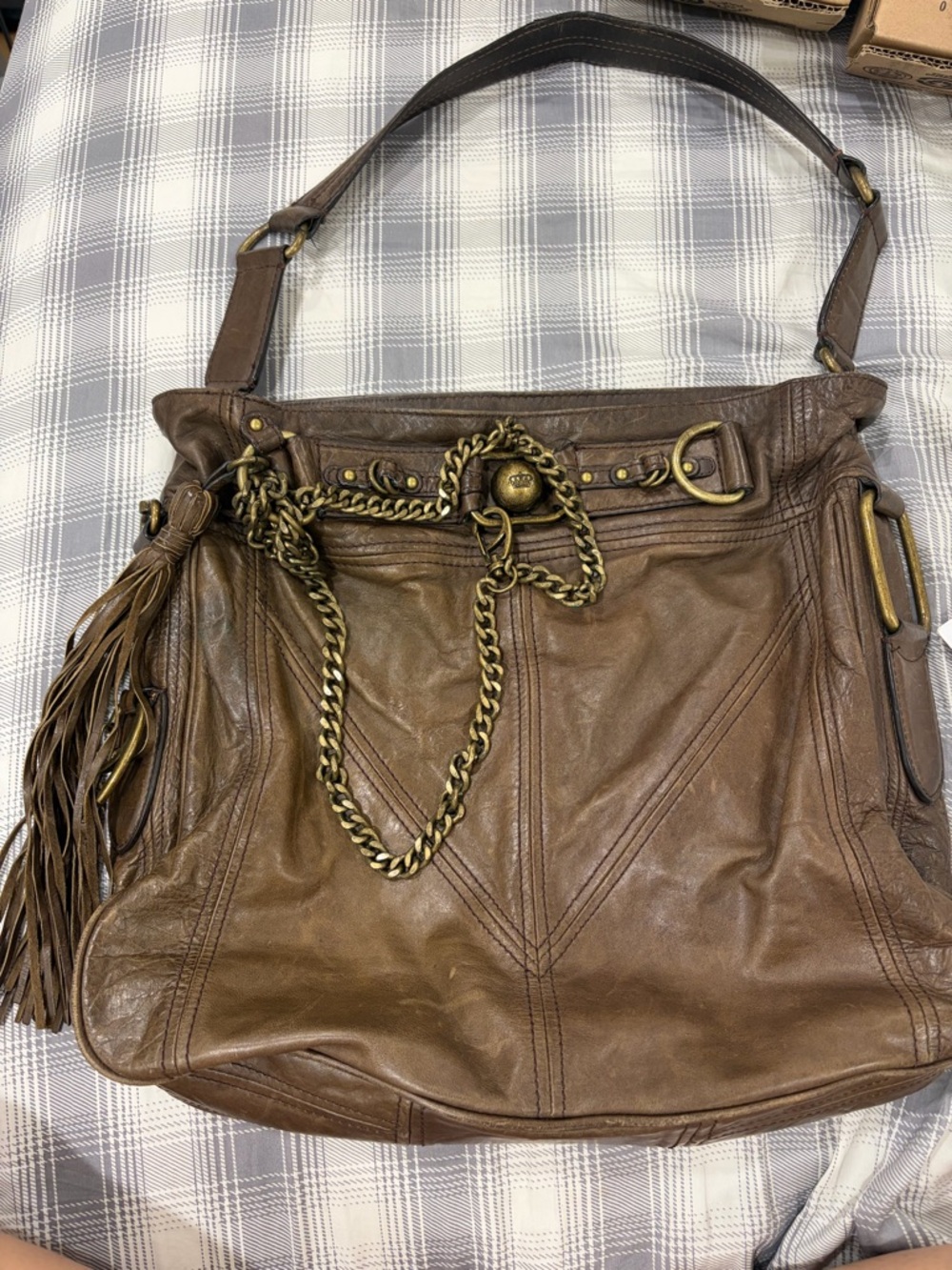 Vintage Juicy Couture large leather bag